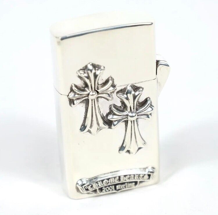 chrome hearts zippo lighter rare dubble cross | eBay chrome hearts zippo lighter rare dubble cross | eBay