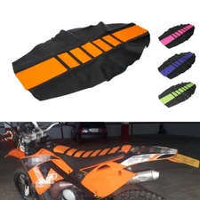 Dirt Bike Rubber Seat Cover For KTM EXC SXF XCW Yamaha YZ WR Honda CRF Universal