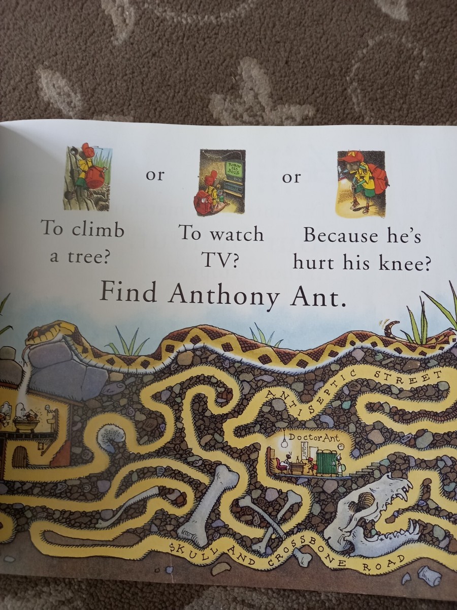 FIND ANTHONY ANT BOOK KIDS PAPERBACK | eBay