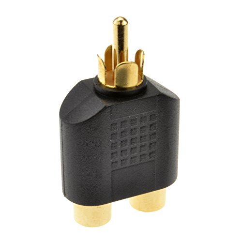 Phono Splitter/Joiner Adapter 2 RCA Sockets to RCA plug - Picture 11 of 15