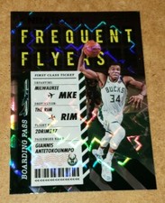 Giannis Antetokounmpo - 2020-21 Hoops - Frequent Flyers - PURPLE EXPLOSION