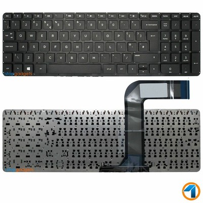 ERSATZ FÜR HP COMPAQ PAVILION 15-P241NA UK-TASTATUR OHNE HINTERGRUNDBELEUCHTUNG SCHWARZ