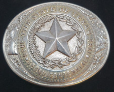 1986 Texas Sesquicentennial Belt Buckle 002658