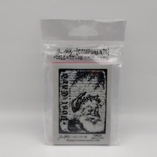 Tim Holtz Stampers Anonymous Components Santa Letter Rubber Stamp COMO28