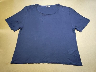 Acne Studios Damen T-Shirt Blau Größe L Kurzarm Lyocell Ladies Wonder Ten - Bild 1 von 4