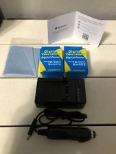 Powerextra 2 Mini Digital Video Camera Battery Plus Charger