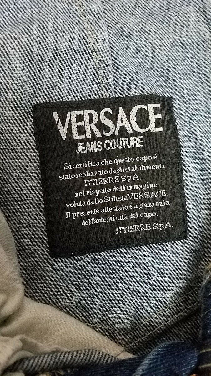 【希少】VERSACE JEANS COUTURE メデューサ VTG./