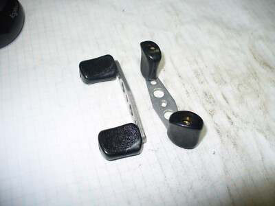 4 NEW SPINIT SR210 OR ZEBCO  Fishing REEL HANDLES - DOUBLE KNOB ALSO FITS ZEBCO
