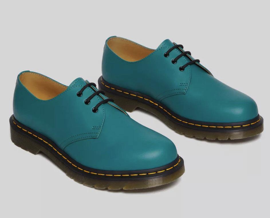 Martens 1461 Dr Martens Agua MARTENS 1461 AQUA GLIDE IN NAVY