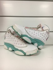 nike air jordan 13 retro gs aurora green white pink