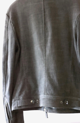 EMPORIO ARMANI MENS LAMB LEATHER JACKET | eBay