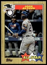 2022 Topps Oversized 1987 All-Star Box Topper Jose Altuve Houston Astros #OTAS-5