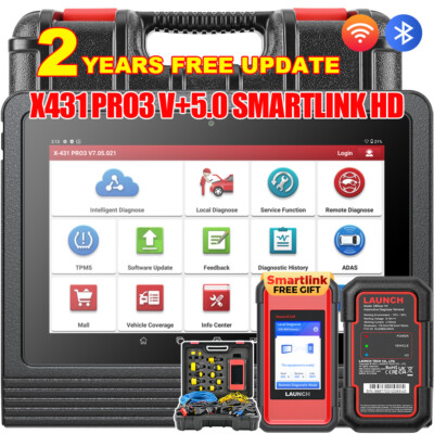 LAUNCH X431 PRO3S V+5.0+SMARTLINK C HD KFZ OBD2 Diagnosegerät 24V LKW PKW Tester