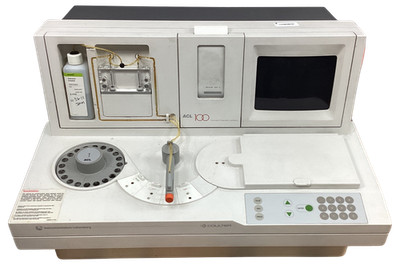 INSTRUMENTATION LABORATORY ACL 100 AUTOMATED COAGULATION ANALYZER