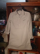 Inyati Private Game Reserve African Nature Size 36 Grey Dress Shirt