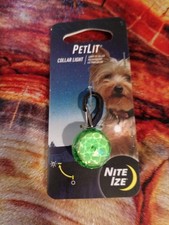Nite Ize Pcl02-03-17pa Lime Green Stylish Led Collar Light, No. PCL02-03-17PA