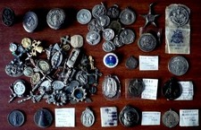 MEDAGLIE monete RELIGIONE 1700 1847 1925 1975 commemorative fascismo arte