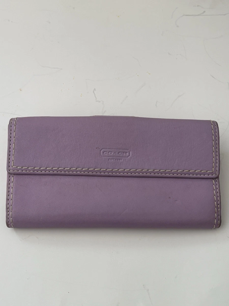 Coach Turnlock Wallet for sale - eBay