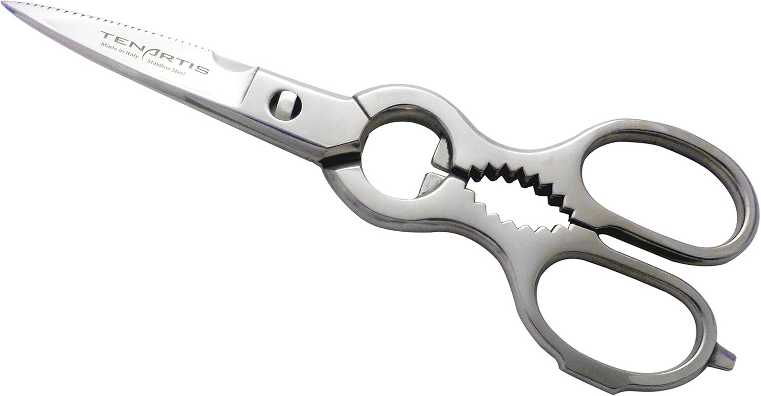 Forbici Cucina Acciaio Inox Smontabili Professionali Mad - Taglio Netto