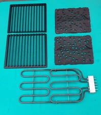 Jenn Air Grill Element Rocks Grates For Electric Downdraft Cooktop Range READ**