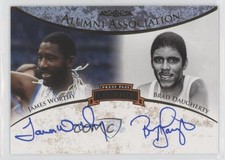 2008 Legends Alumni Association 19/50 James Worthy Brad Daugherty Auto HOF 0oa2