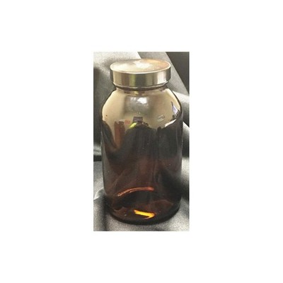 GRAINGER APPROVED 52KA56 Bottle,76 mm H,Amber,38 mm Dia,PK24 52KA56
