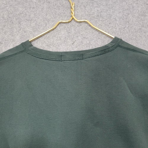 Felpa Polo Ralph Lauren vintage uomo XL verde girocollo ricamato pullover anni 90 - Foto 9 di 18