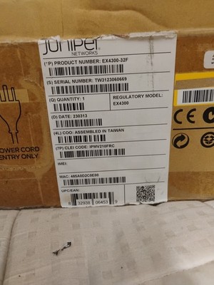 Juniper Networks EX4300-32-port GBASEX SFP