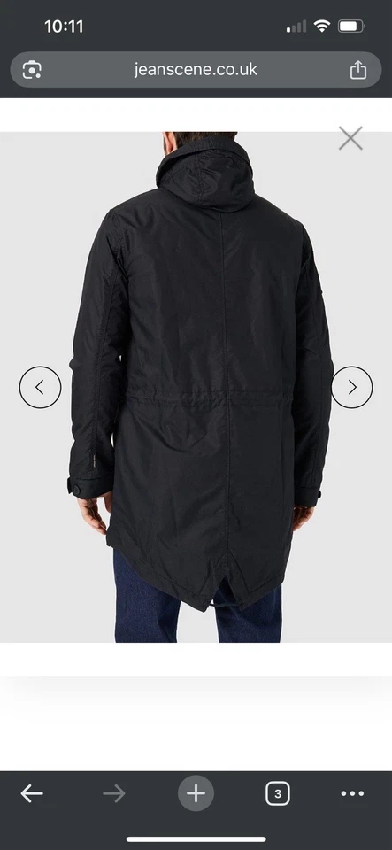 Nova Parka Militar Rabo de Peixe Superdry - Imagem 2 de 4