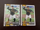 Paul Skenes Pirates (2 Cards) 2026 Topps Series 1  #100 Diamante Foil & Base