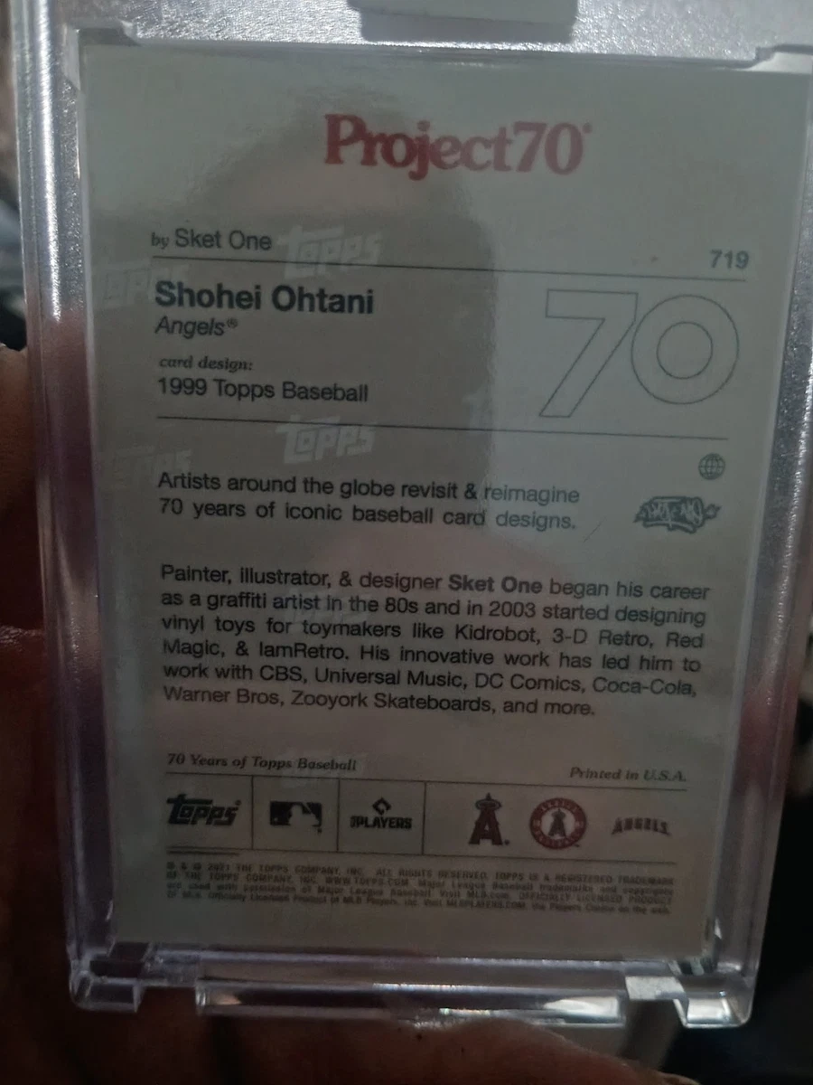 2021 Topps Project 70 - Shohei Ohtani #719 for sale | eBay