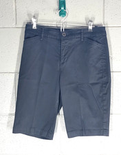 Gloria Vanderbilt Bermuda Shorts - Black - Size 4