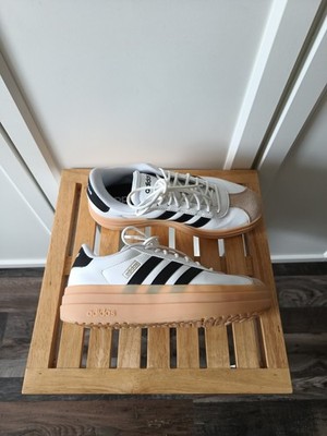 Adidas Damen Sneaker Court Bold Weiß Beige Größe 39 1/3 Neuwertig