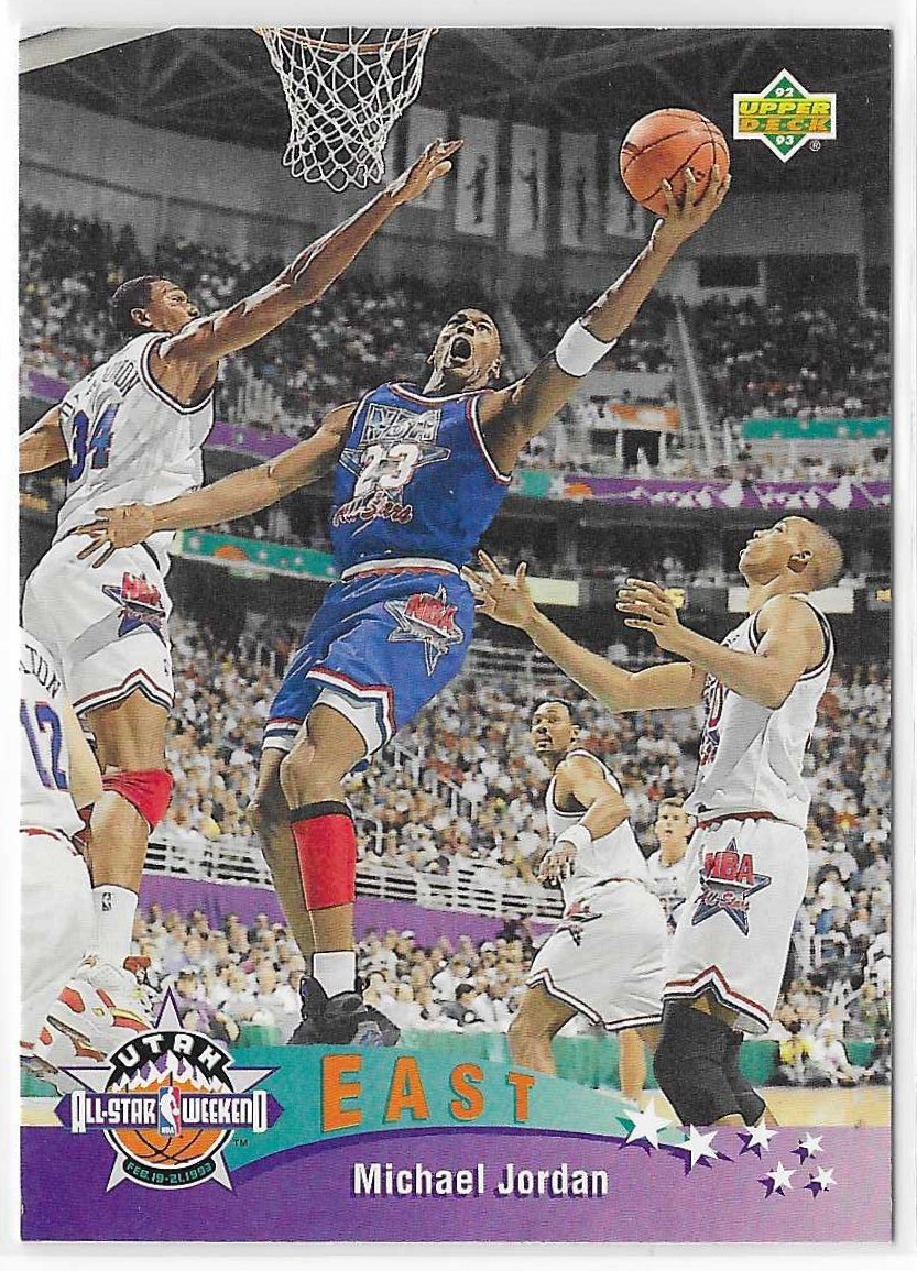 1992-93 Upper Deck All-Star Michael Jordan #425 HOF
