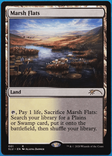 Marsh Flats (Secret Lair Promo) PLD MTG MAGIC CARD (497384) ABUGames
