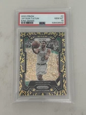 2023-24 Panini Prizm Basketball Jayson Tatum #2 King Snake Snakeskin SSP PSA 10
