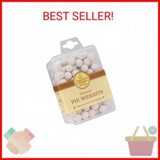 Mrs. Anderson's Baking Pie Weights | Natural Ceramic Stoneware Beads for Blind B