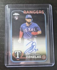 2024 Topps Chrome - Rookie Autographs Jonathan Ornelas #RA-JO (AU, RC)