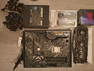 PC Bundle Intel i7 9700K + Asus TUF B360-PRO GAMING WIFI + 16GB G.skill+ 1500W +