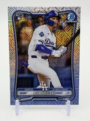 2026 Bowman Chrome Alex Freeland Rookie Mojo Refractor #70 RC Dodgers