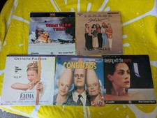 laserdisc movies lot Of 5 Movies With Dust Covers