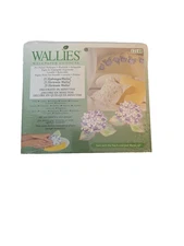 Wallies Pre-Pasted Wallpaper Cutouts #12148 25 Hydrangea Flowers Purple Walls