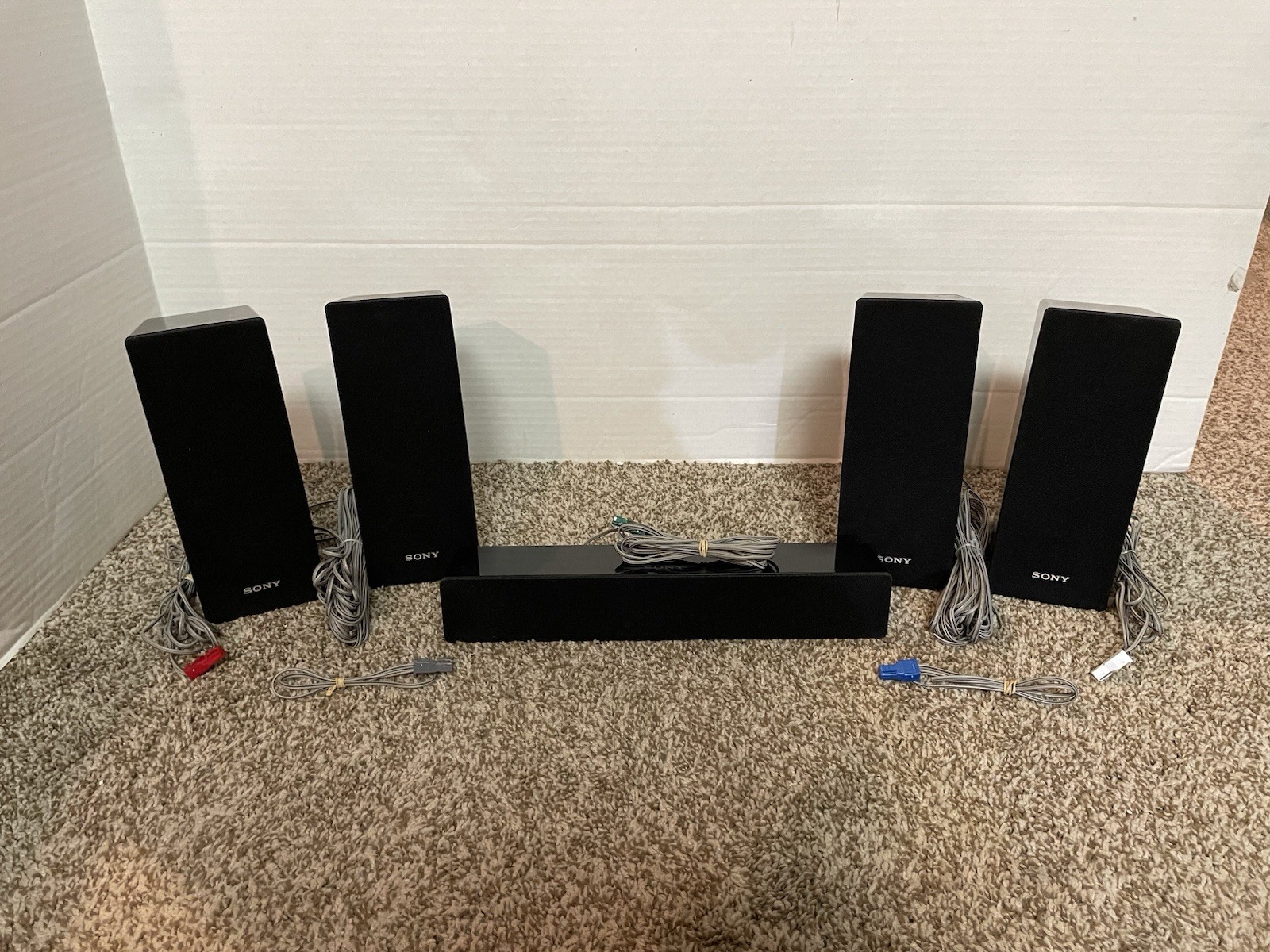 5 Speaker System ( 4 ) Ss-tsb105 & Ss-ctb102