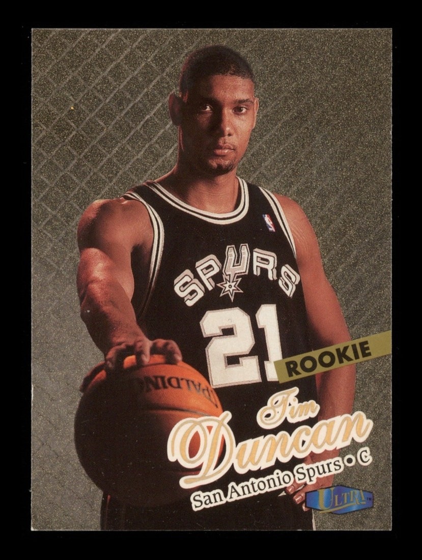 tim duncan ultra gold rc nbaカード Tim Duncan 1997 Fleer Ultra #131G Gold Medallion Price Guide