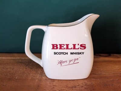 Bells Scotch Whisky 'Afore Ye Go' Wade Keramik Wasserkrug Breweriana Pub Bar