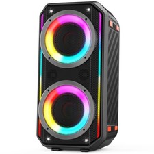 Bluetooth Speaker, 300W Peak Power Wireless Boombox Speakers with Deep Bass, ...