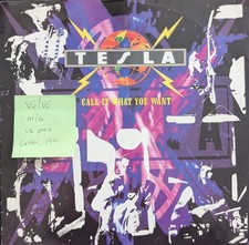 Tesla Call It What You Want Vinyl Record 12" VG/VG GFST15 1991