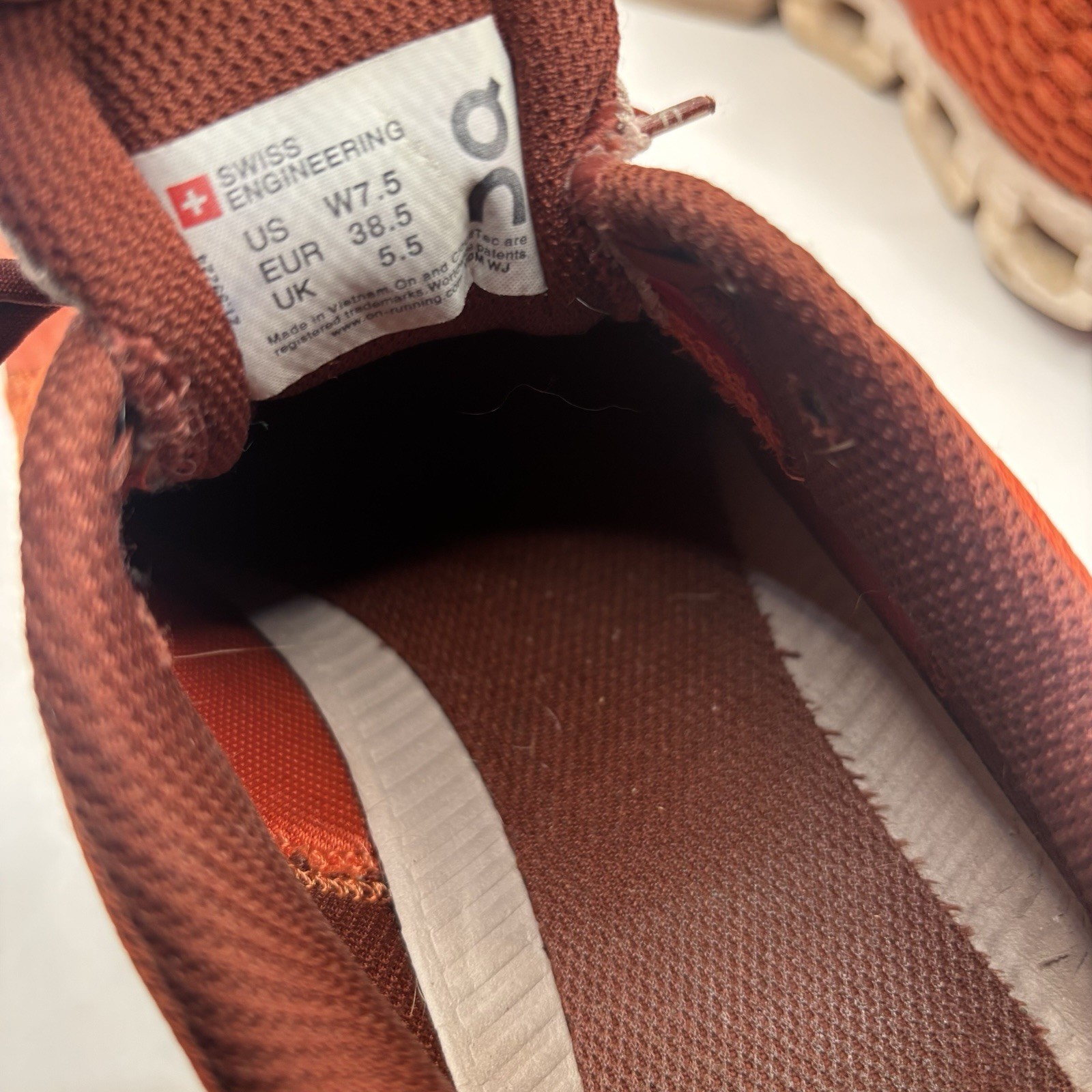 On Cloud Cloudflyer Running Sneaker Flare Quartz … - image 5