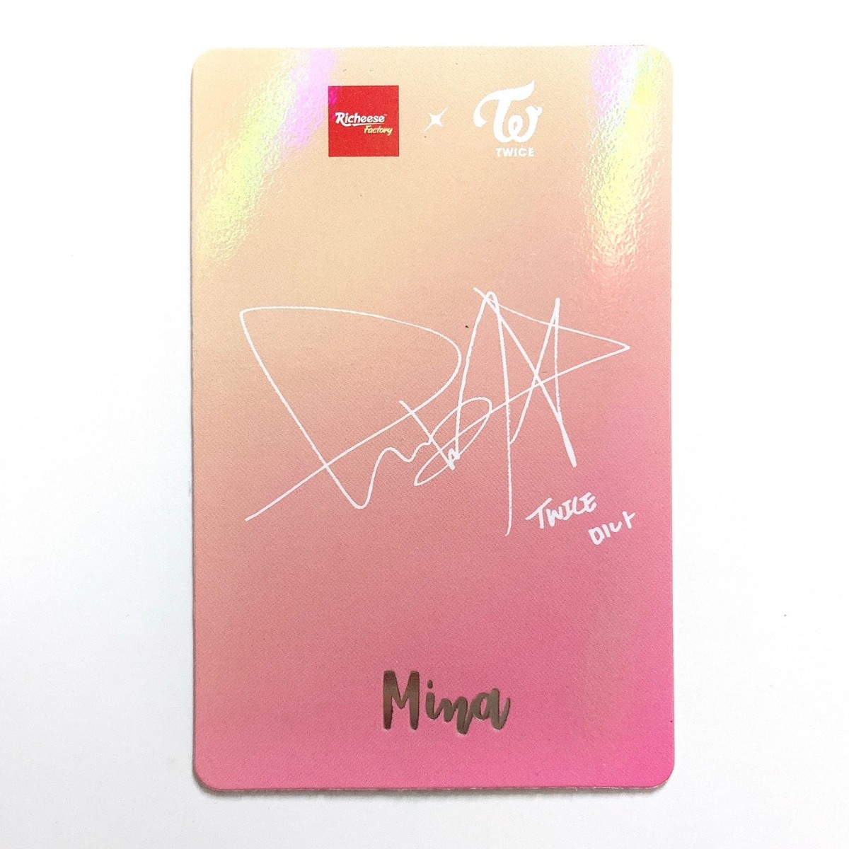TWICE x RICHEESE FACTORY Indonesia Official Photocard Card Combo