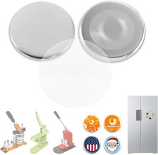 100 Sets 25Mm 0.98 in Button Magnet Supplies for Pin Maker